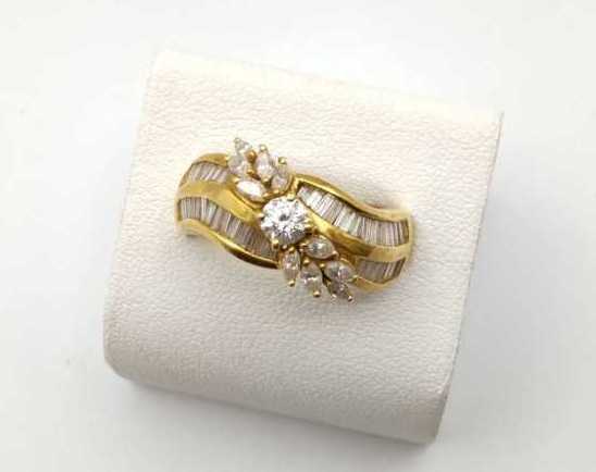 ダイヤモンド買取 指輪 K18